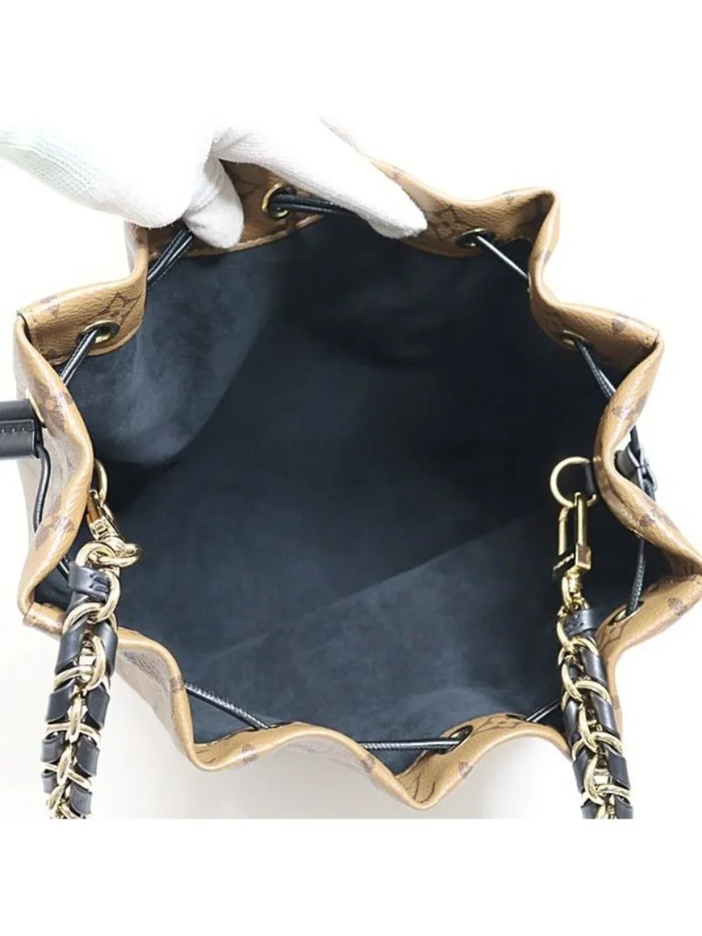 Louis Vuitton Noe Trunk Monogram Empreinte 3way Drawstring Bag